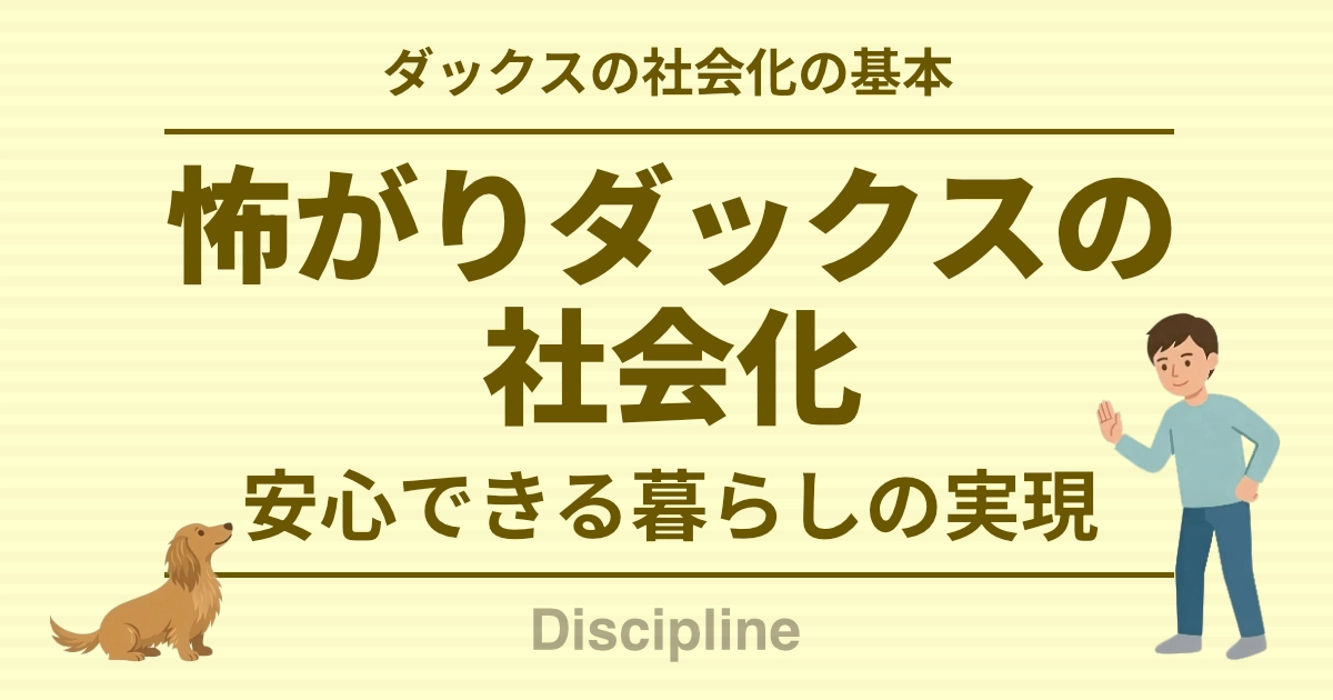 ダックスの社会化の基本