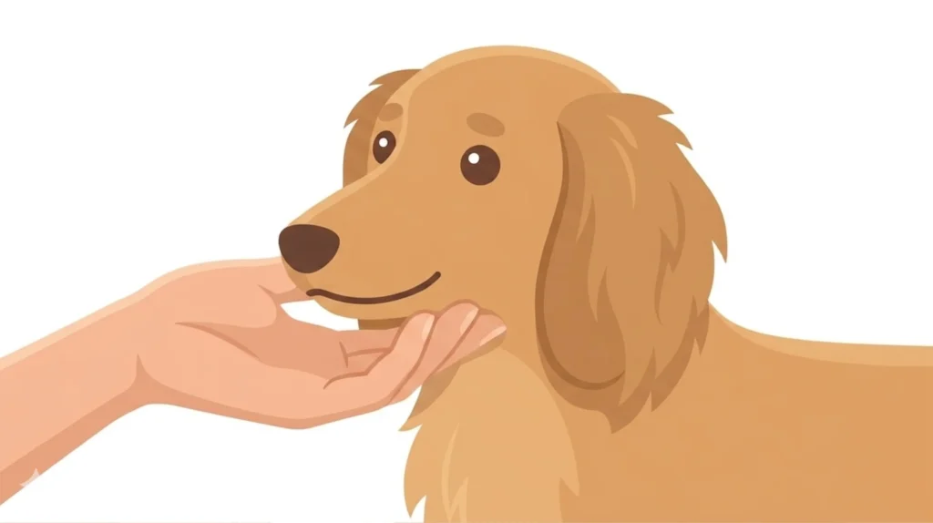 step1 口周りに触れる