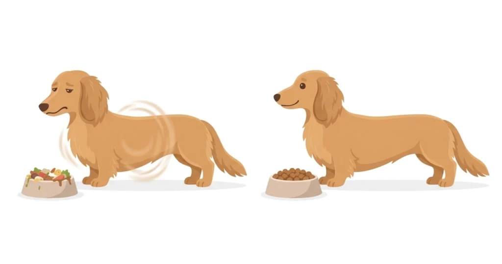 消化に悪い良いのイメージ図