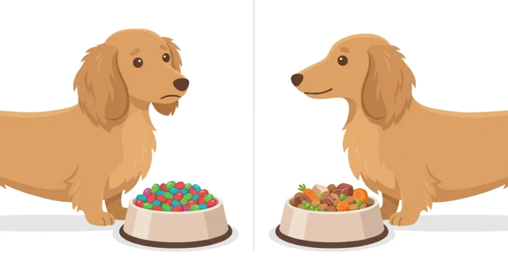 添加物ありなしの比較図