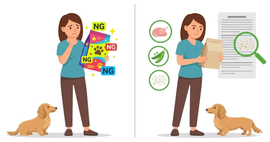 成分確認イメージ図