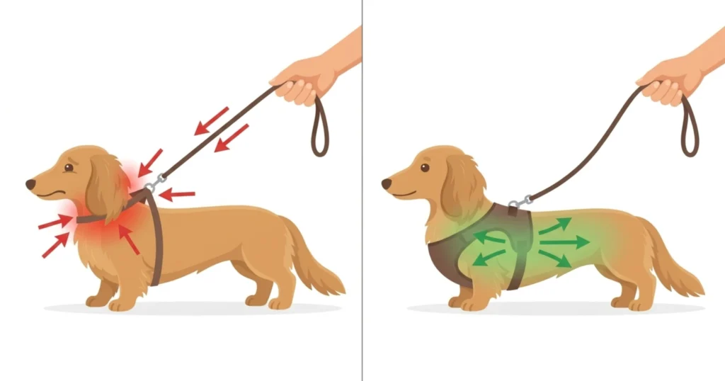 ハーネスの力のかかり方図