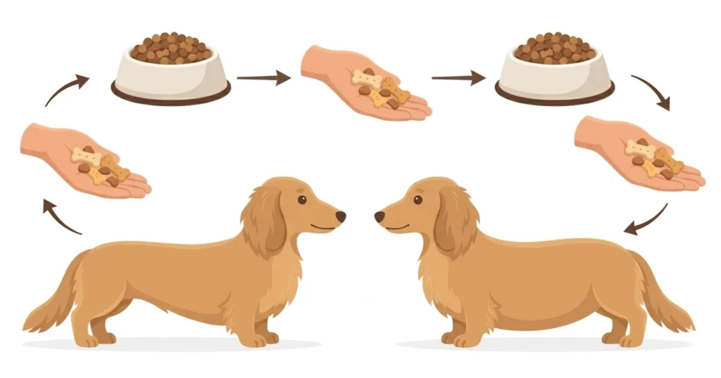 太る原因になる給餌サイクル図