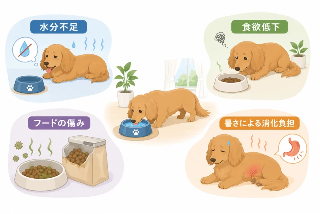 食事や水分環境図解