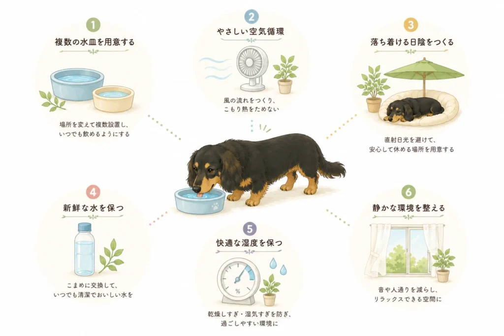 飲みやすい環境チェック図