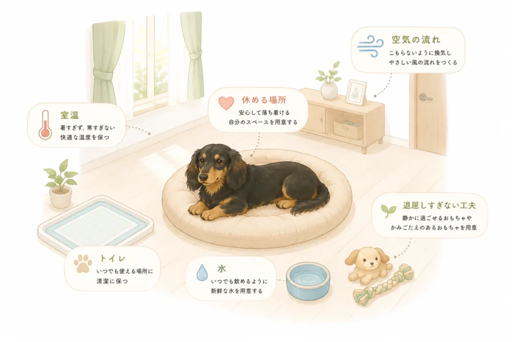 安心して留守番できる環境
