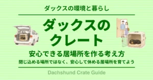 ダックスのクレート